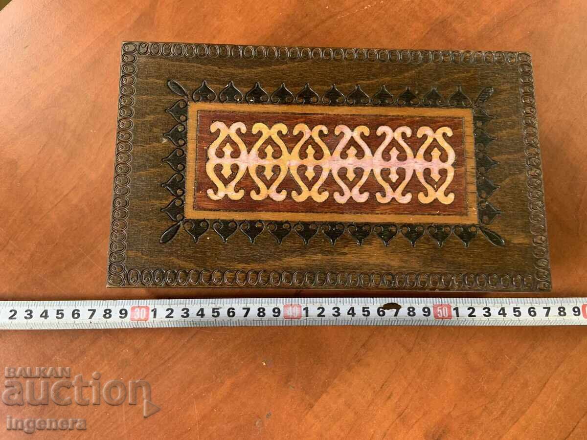 ΚΟΥΤΙ ΞΥΛΟ ΠΥΡΟΓΡΑΦΙΚΟ ΣΧΕΔΙΟ ΑΝΤΙΚΕ ΑΠΟ SOCA MOSTRA με τιμή 28.00 BGN | € 14.32 ΚΟΥΤΙ ΞΥΛΟ ΠΥΡΟΓΡΑΦΙΚΟ ΣΧΕΔΙΟ ΑΝΤΙΚΕ ΑΠΟ SOCA MOSTRA με τιμή 28.00 BGN | € 14.32