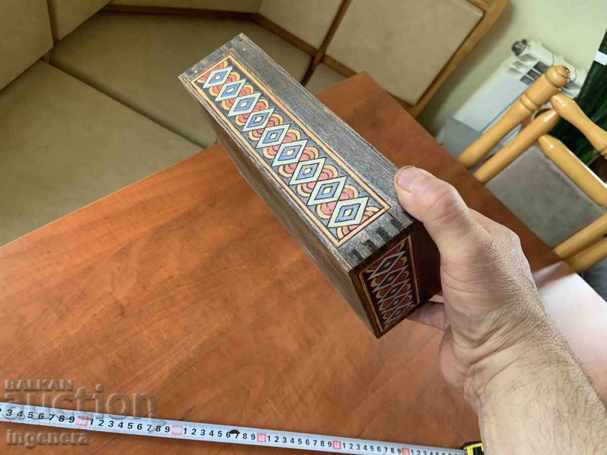 ΚΟΥΤΙ ΞΥΛΟ ΠΥΡΟΓΡΑΦΙΚΟ ΣΧΕΔΙΟ ΑΝΤΙΚΕ ΑΠΟ SOCA MOSTRA - 5