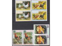 Καθαρές γραμματόσημες Φαύνα Πουλιά Ράτσες Πετεινών 2002 από Βουλγαρία