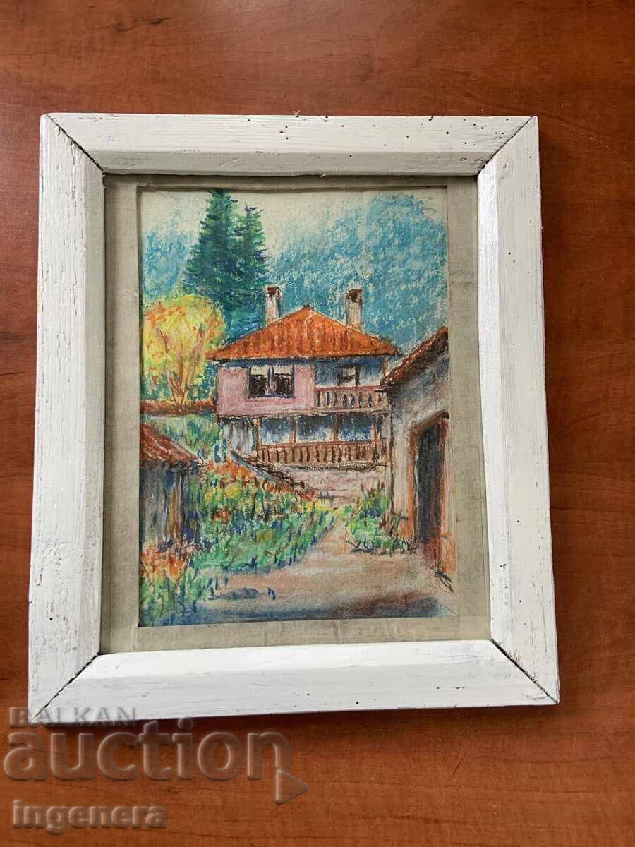 TABLOU - PASTEL USCAT - KOPRIVSHTITSA SEMNAT