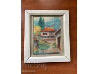 PAINTING-DRY PASTEL-COPRIVSHCHITSA SIGNED