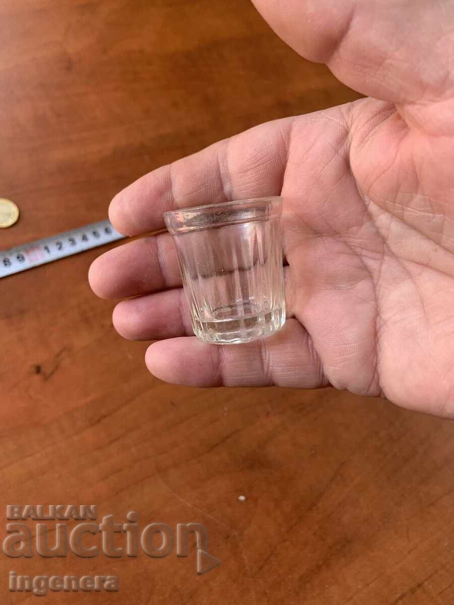 RAKIJA SHOT GLASS MINI ANTIQUE GLASS with price 4.00 BGN | € 2.05