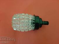 Vechi Plafonieră Retro cu Sticlă Întărită pentru Montaj Exterior + Bec