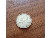 25 de cenți 1966 Canada
