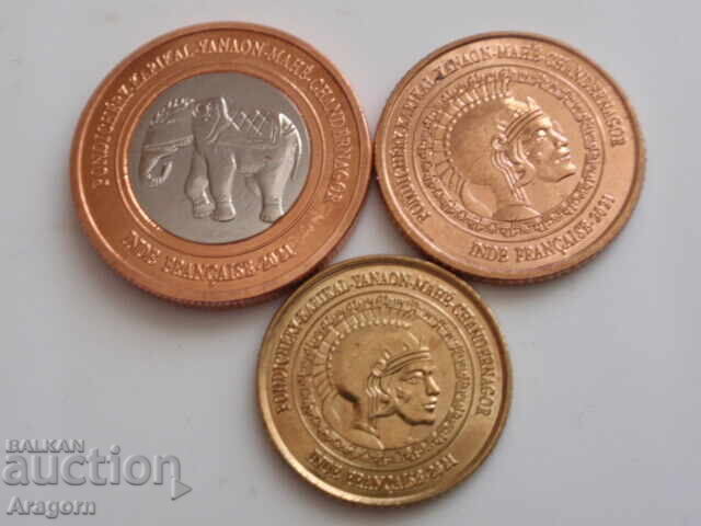 Παράδοση Σετ Γαλλική Ινδία / Ποντιτσέρι 2021 Παράδοση Σετ Γαλλική Ινδία / Ποντιτσέρι 2021