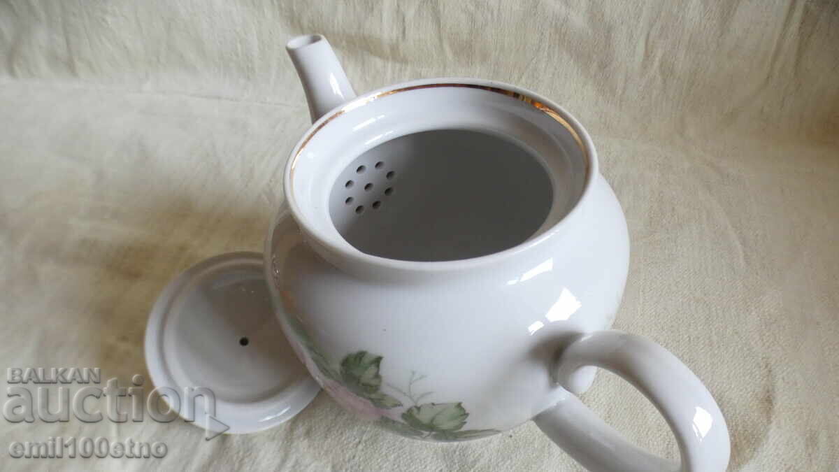 Δημοπρασία Μικρή τσαγιέρα παλιά πορσελάνη ΕΣΣΔ