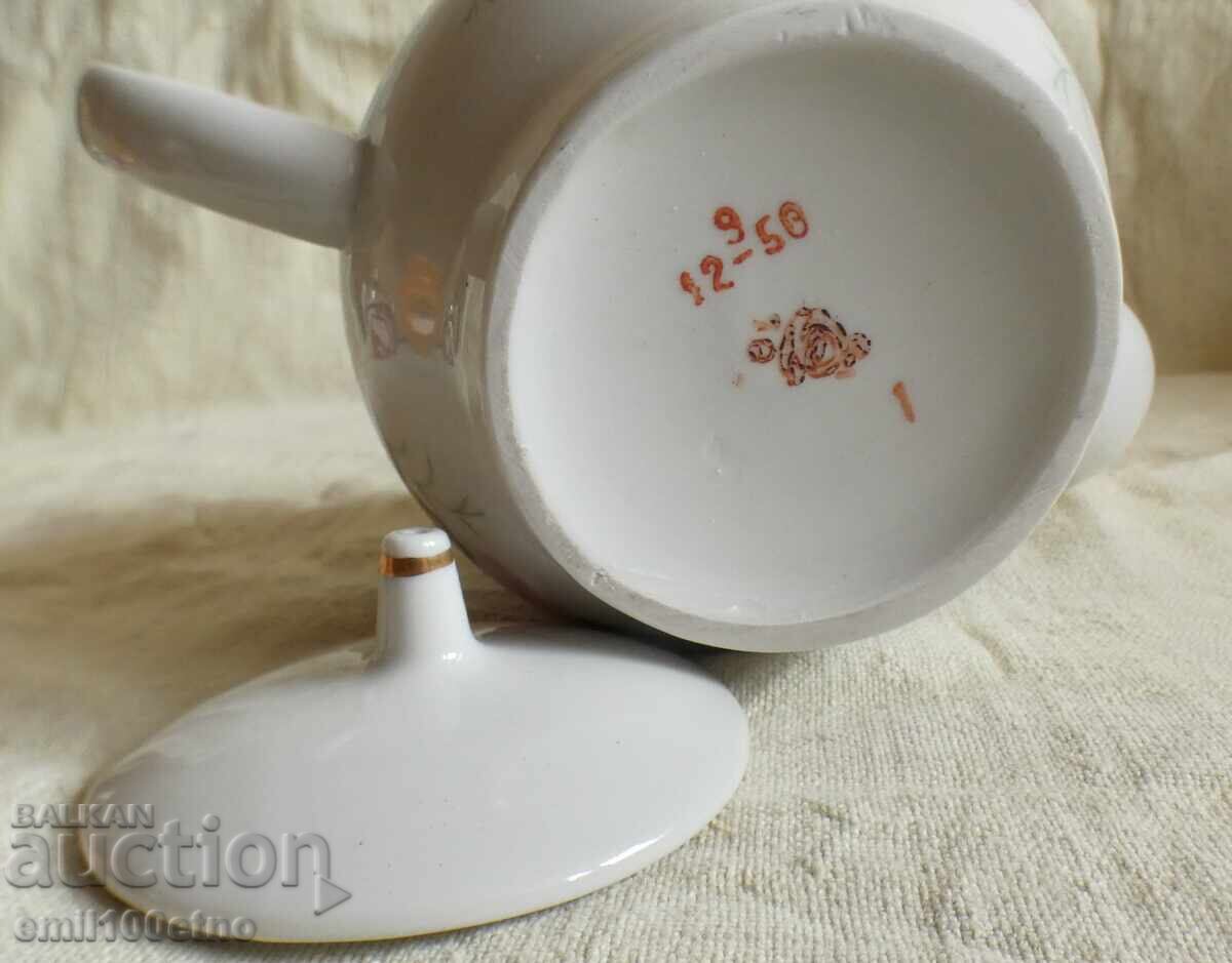 Μικρή τσαγιέρα παλιά πορσελάνη ΕΣΣΔ - 6