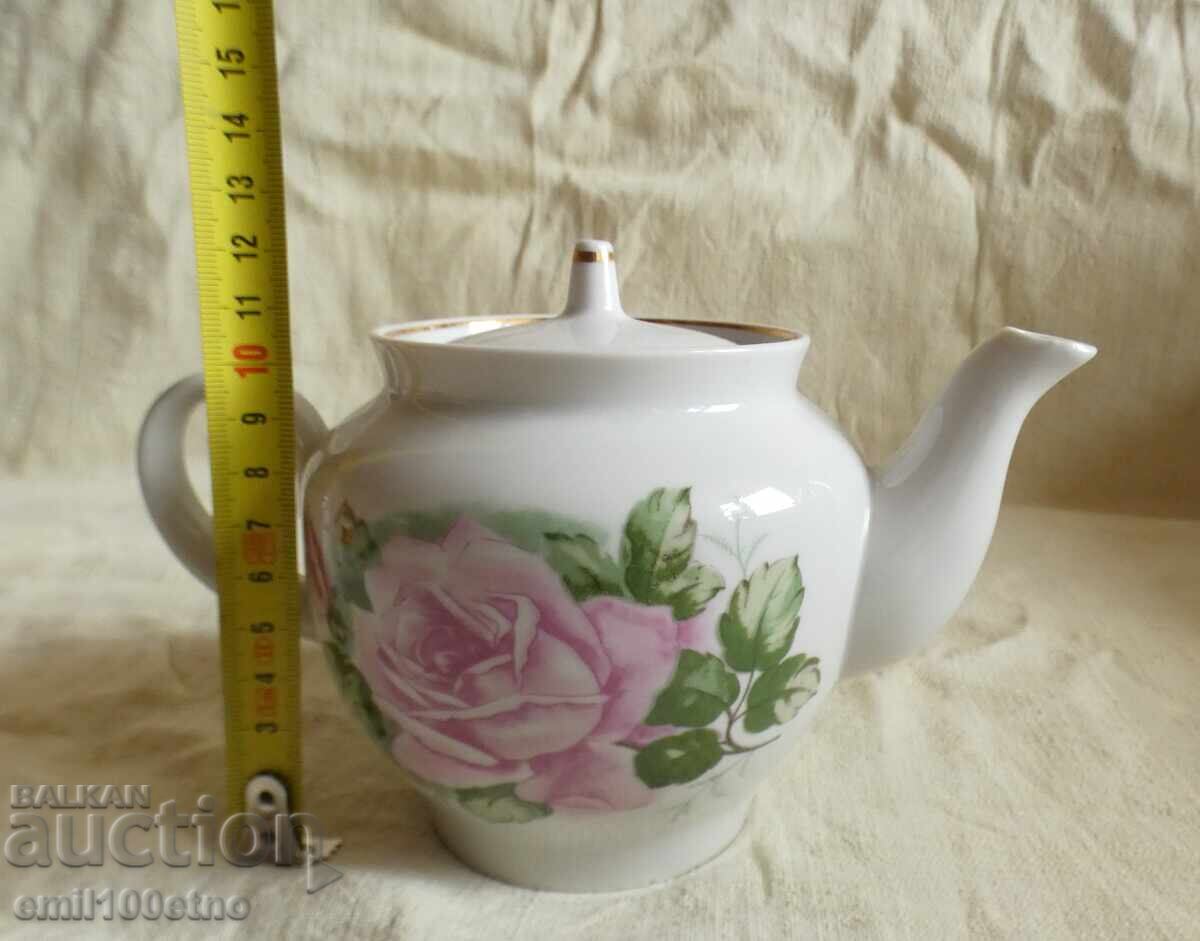 Μικρή τσαγιέρα παλιά πορσελάνη ΕΣΣΔ - 7