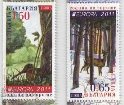 Καθαρές γραμματόσημα Ευρώπης ΣΕΠΤ 2011 από Βουλγαρία Καθαρές γραμματόσημα Ευρώπης ΣΕΠΤ 2011 από Βουλγαρία