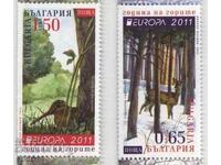 Καθαρές γραμματόσημα Ευρώπης ΣΕΠΤ 2011 από Βουλγαρία