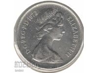 Ηνωμένο Βασίλειο-10 Pence-1973-KM# 912-Ελισάβετ Β' 2ο πορτρ