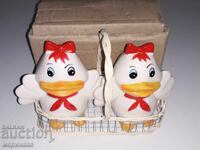 NEW SET OF SALT BOXES