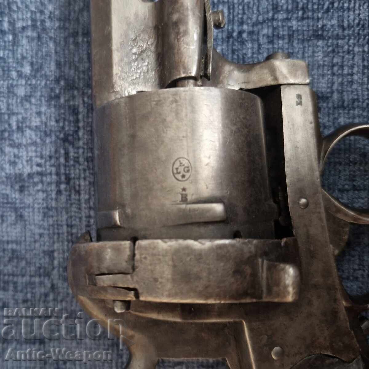 Large Pistol, Naval Shift Revolver, France, M1854 - 5 Large Pistol, Naval Shift Revolver, France, M1854 - 5