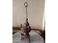 Lampă vintage cu gaz, tip Aladdin