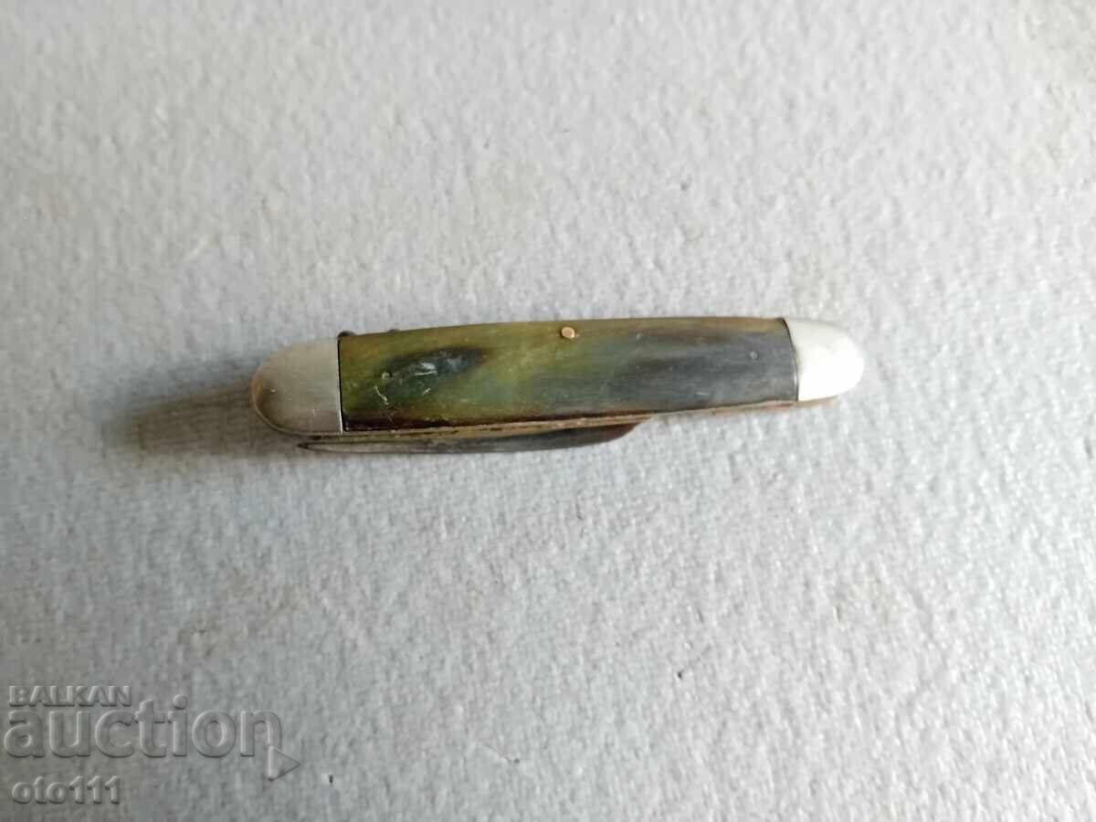 OLD FOLDING FORK - BUFFALO HORN - 6