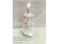 Porcelain statuette of Alba Iulia, Romania