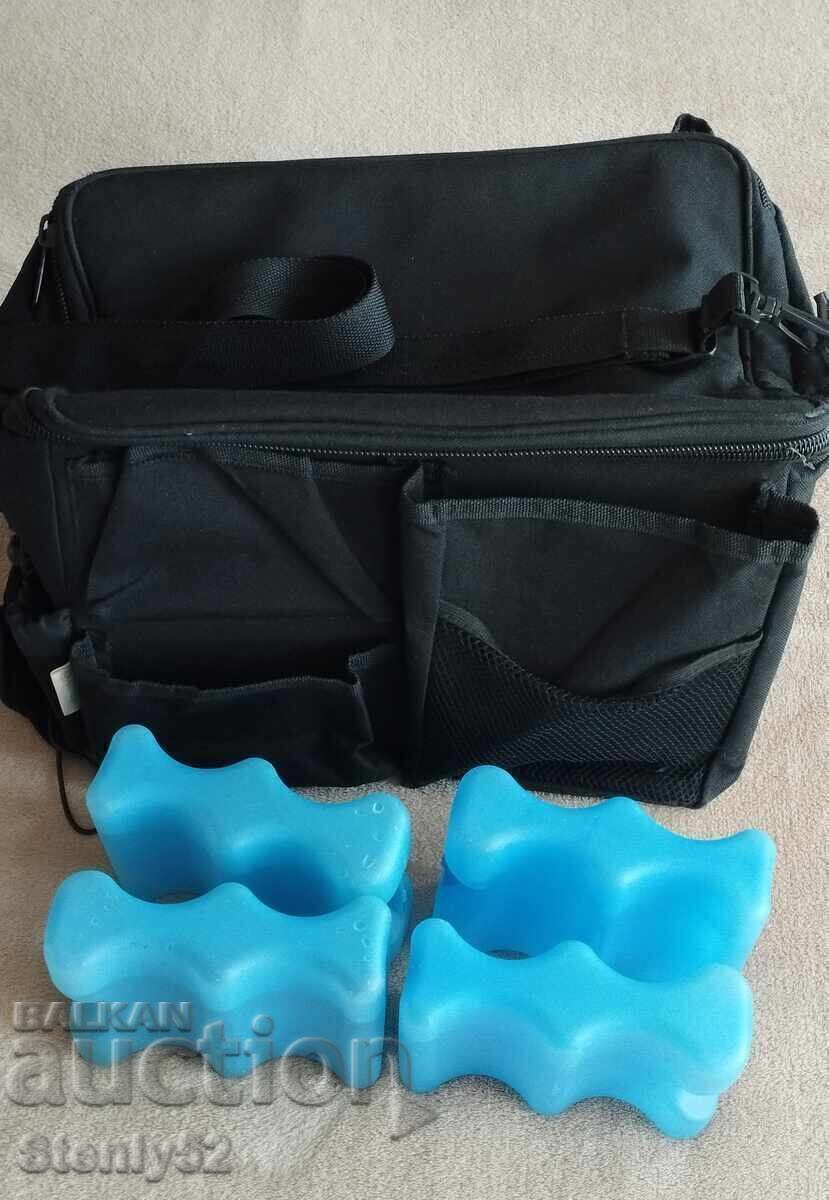 Cooler bag with cooling liquid elements - 5 Cooler bag with cooling liquid elements - 5