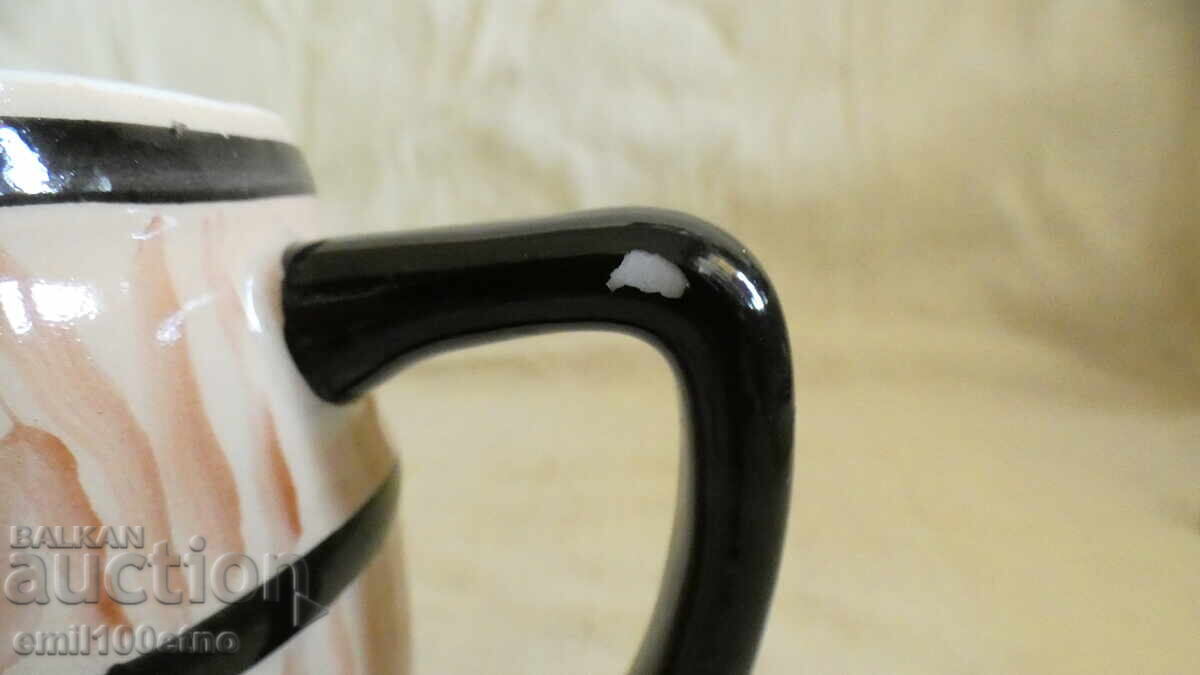 Халба буре с Елен стар български порцелан Китка Нови пазар - 5