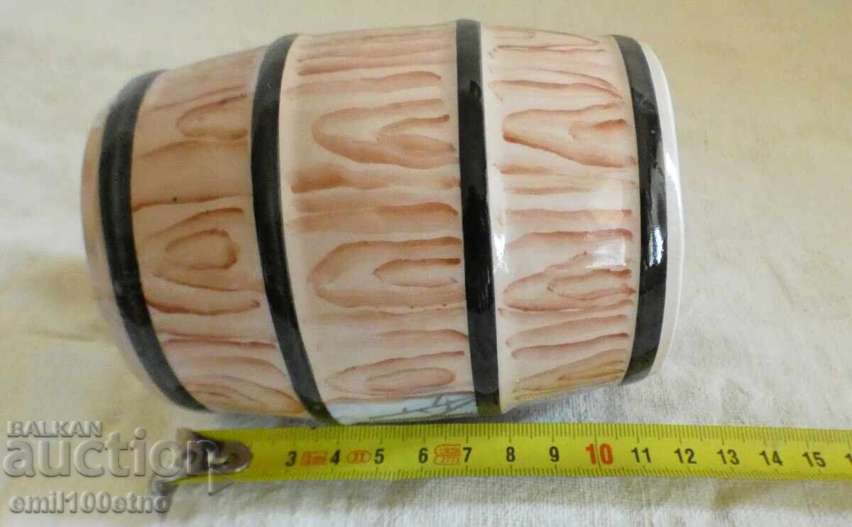 Халба буре с Елен стар български порцелан Китка Нови пазар - 7