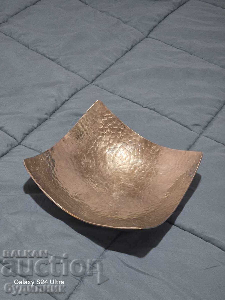 Silver-plated beautiful fruit bowl for fruits. Dimensions in the photo with price 24.99 BGN | € 12.78