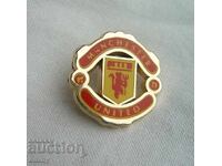 Insigna de fotbal - Manchester United, Anglia