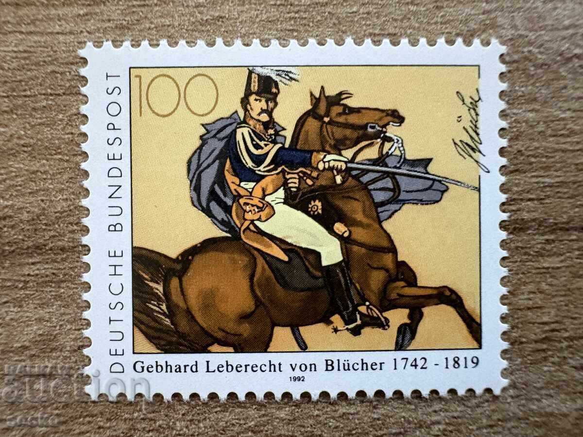FRG/GDR - 250 g. Gebhard Leberecht von Blücher (1992) MNH