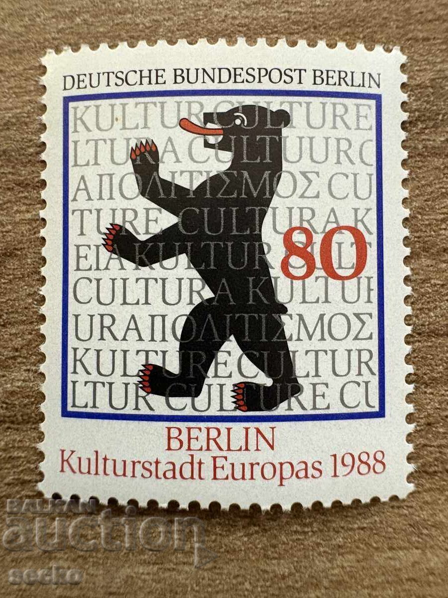 Berlin - Berlin - Capitala culturală a Europei (1988) MNH