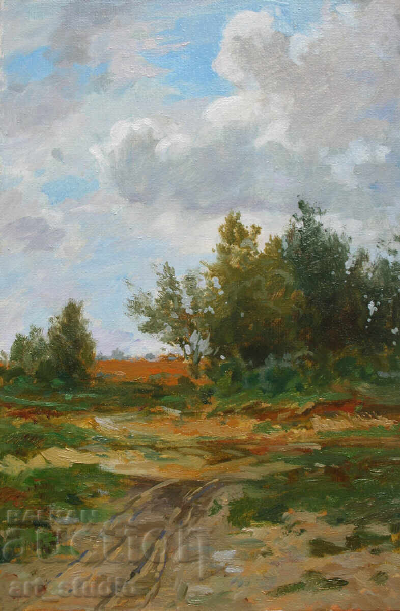 Μονοπάτι στο δάσος - ελαιογραφία με τιμή € 66.47 | 130.00 BGN