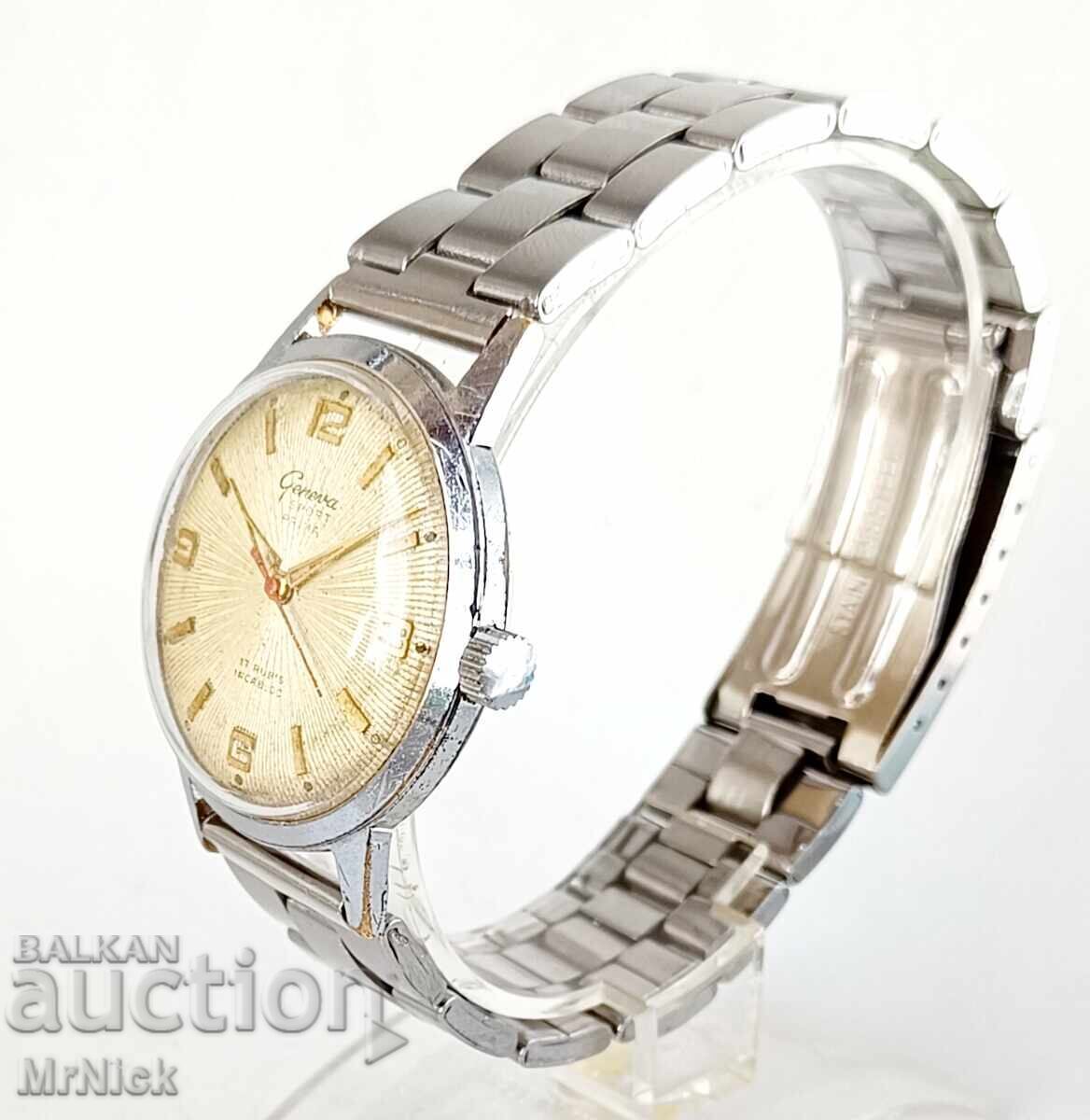 Geneva Sport Prima 17 J - Original Swiss Watch with price 160.00 BGN | € 81.81