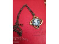 Antique cameo necklace