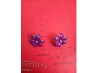 Cercei vechi cu email