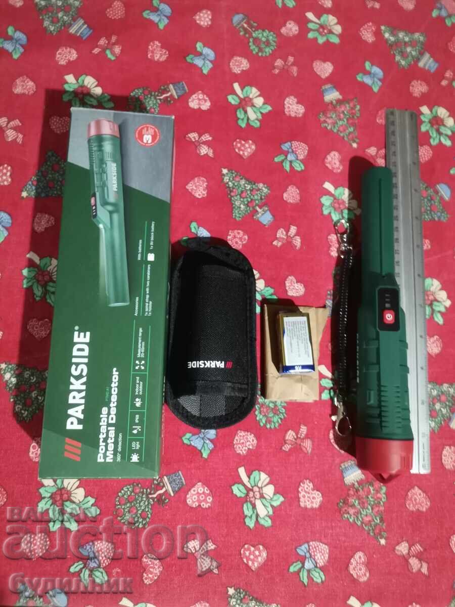 Доставка на Чисто нов пинпойтер с батерия PARKSIDE. Размери на снимките Доставка на Чисто нов пинпойтер с батерия PARKSIDE. Размери на снимките