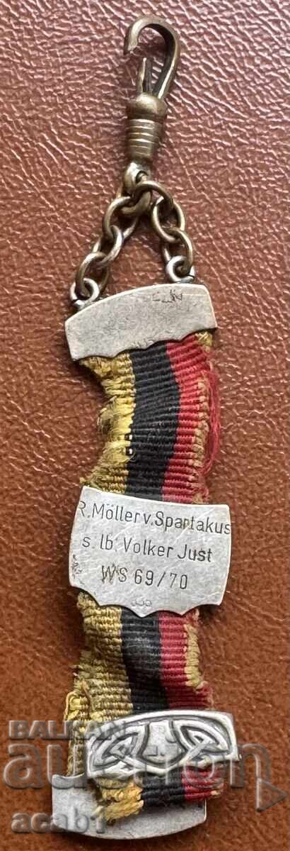 Κρεμαστό ρολόι τσέπης Γερμανία Ασήμι 800 με τιμή 44.99 BGN | € 23.00