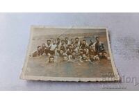 Photograph Stalin Young men on the seashore 1954