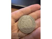 1/2 TALER UNGARIA AUSTRIA LEOPOLD 1703 G. RAR ARGINT ORIGINAL