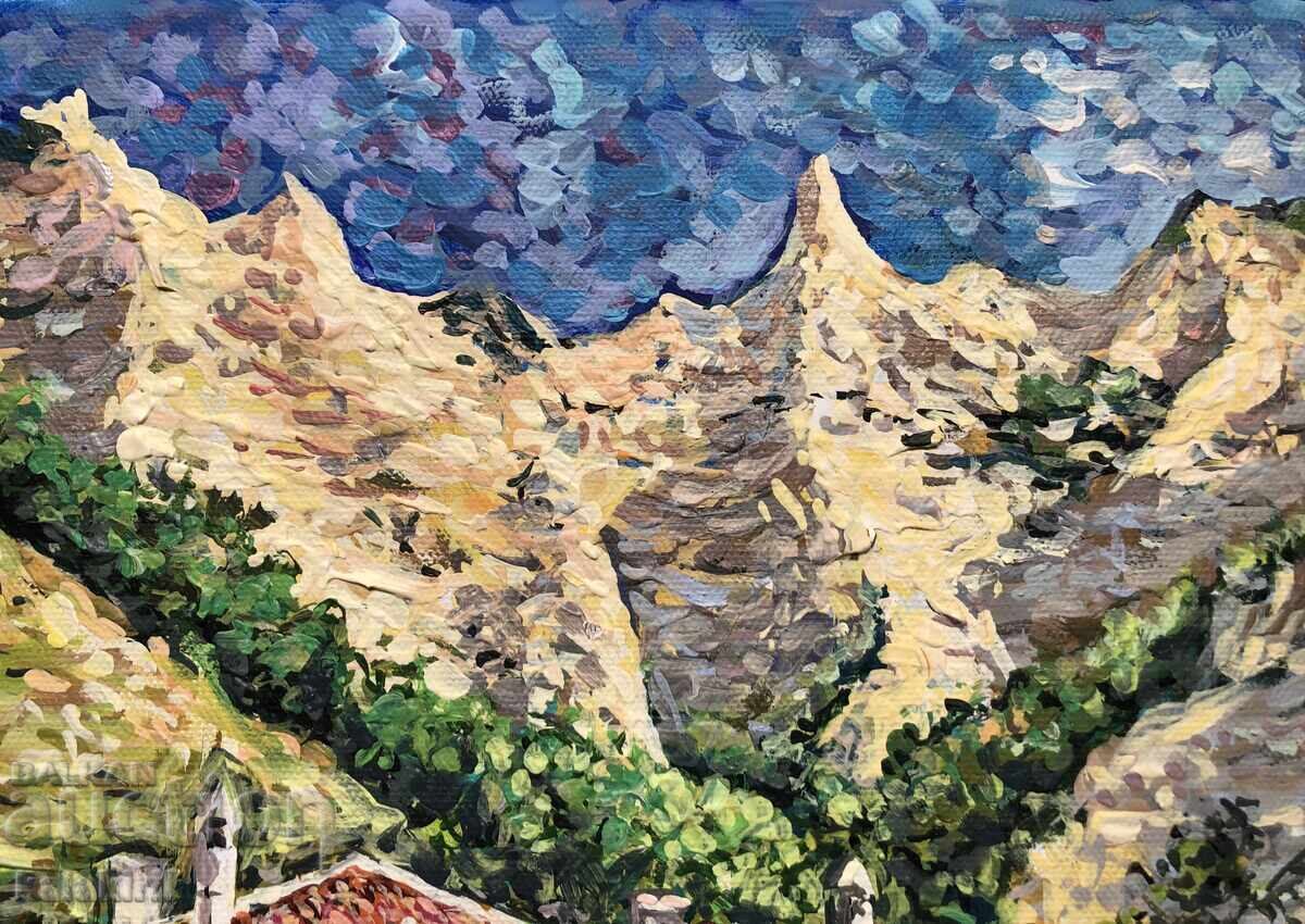 "Peisaj din Melnik" - 7 "Peisaj din Melnik" - 7