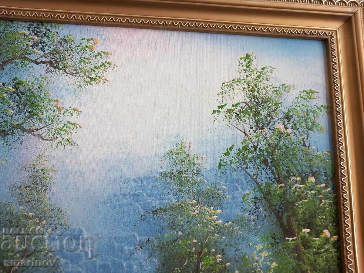 Livrarea Tablou minunat, ulei pe pânză