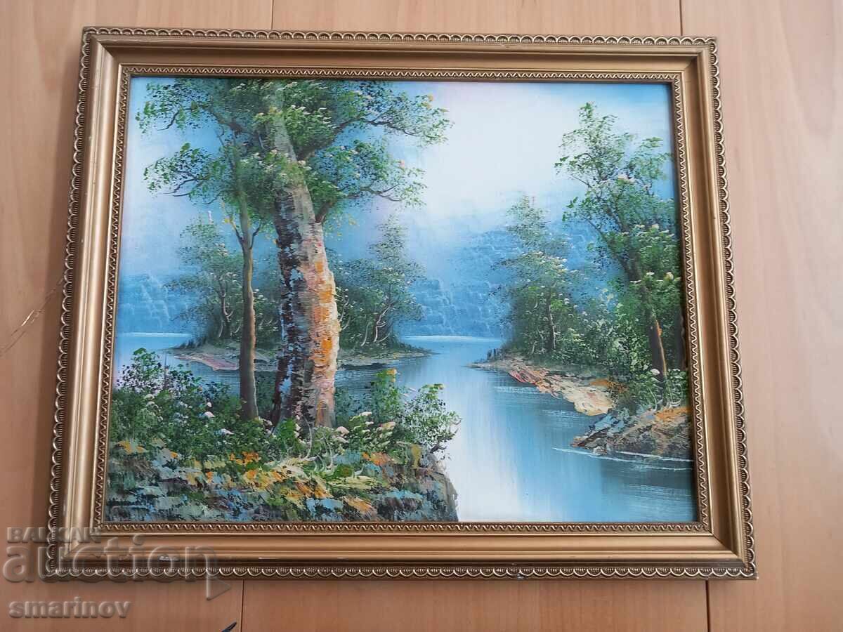 Tablou minunat, ulei pe pânză