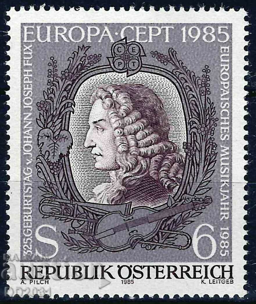 Austria 1985 - Europe Music MNH