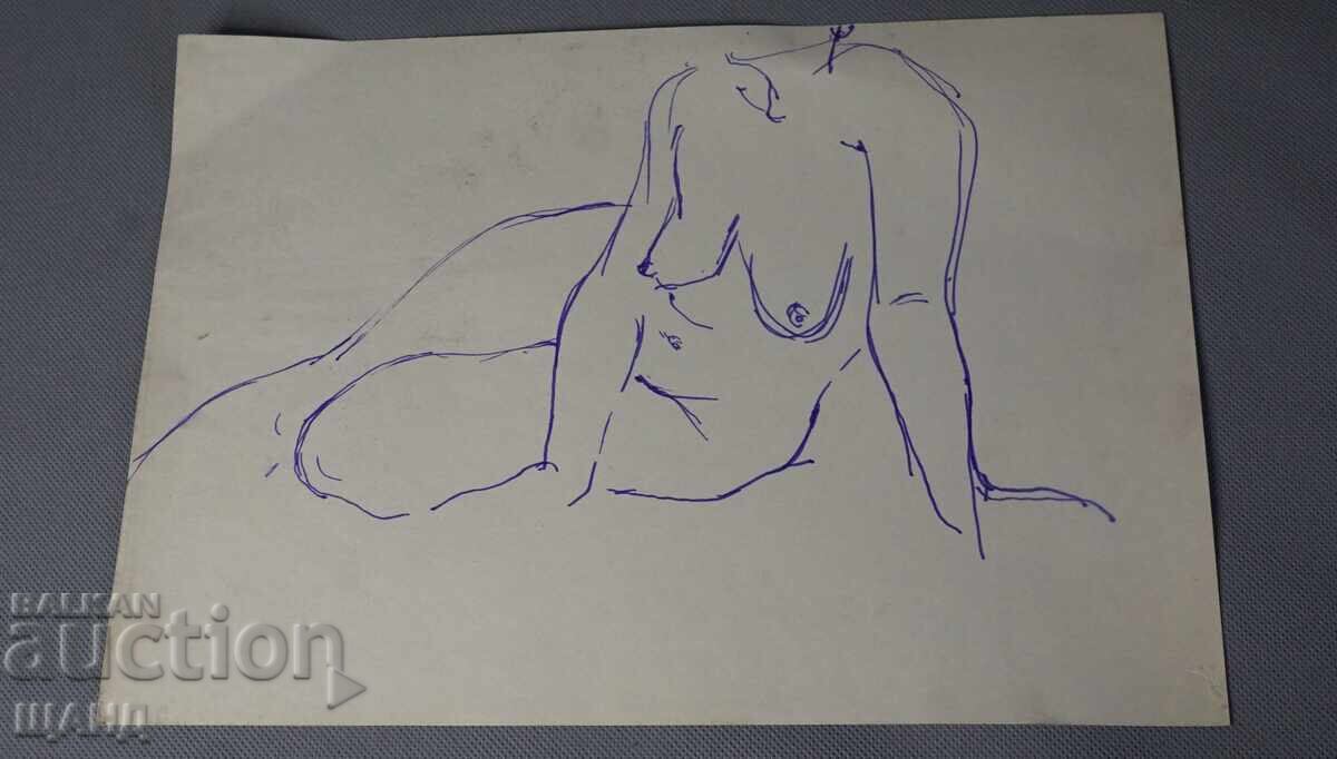 Stara Maystorska risunka erotika golo zhensko tyalo