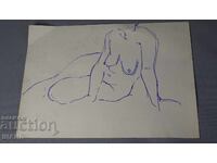 Stara Maystorska risunka erotika golo zhensko tyalo