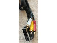 SCART cable for TV