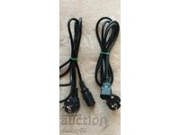 2 buc. cabluri de alimentare pentru aparate 220 V