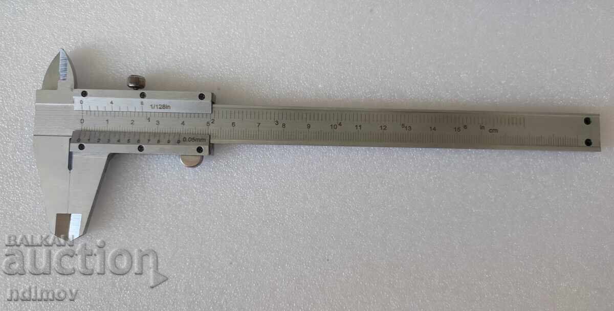 Шублер в инчове и милиметри Шублер в инчове и милиметри