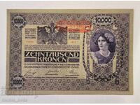 Αυστρία 10000 κορώνες 1918 οριζόντια εκτύπωση