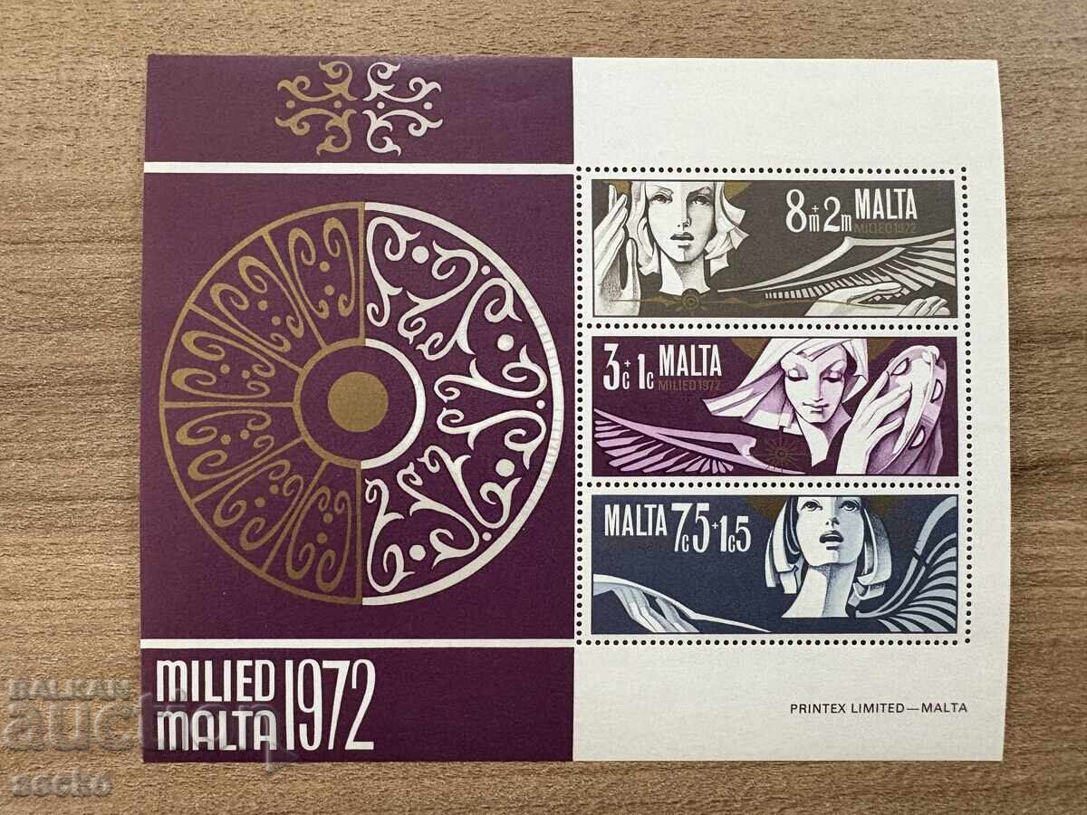 Malta - Timbre poștale de Crăciun (1972) MNH