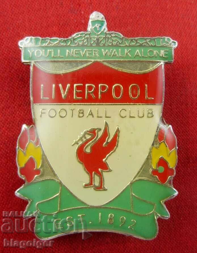 Old Football Badge-Liverpool FC-England Football