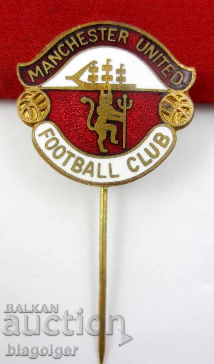 Old Football Badge - FC Manchester United - The Red Devils with price 16.99 BGN | € 8.69