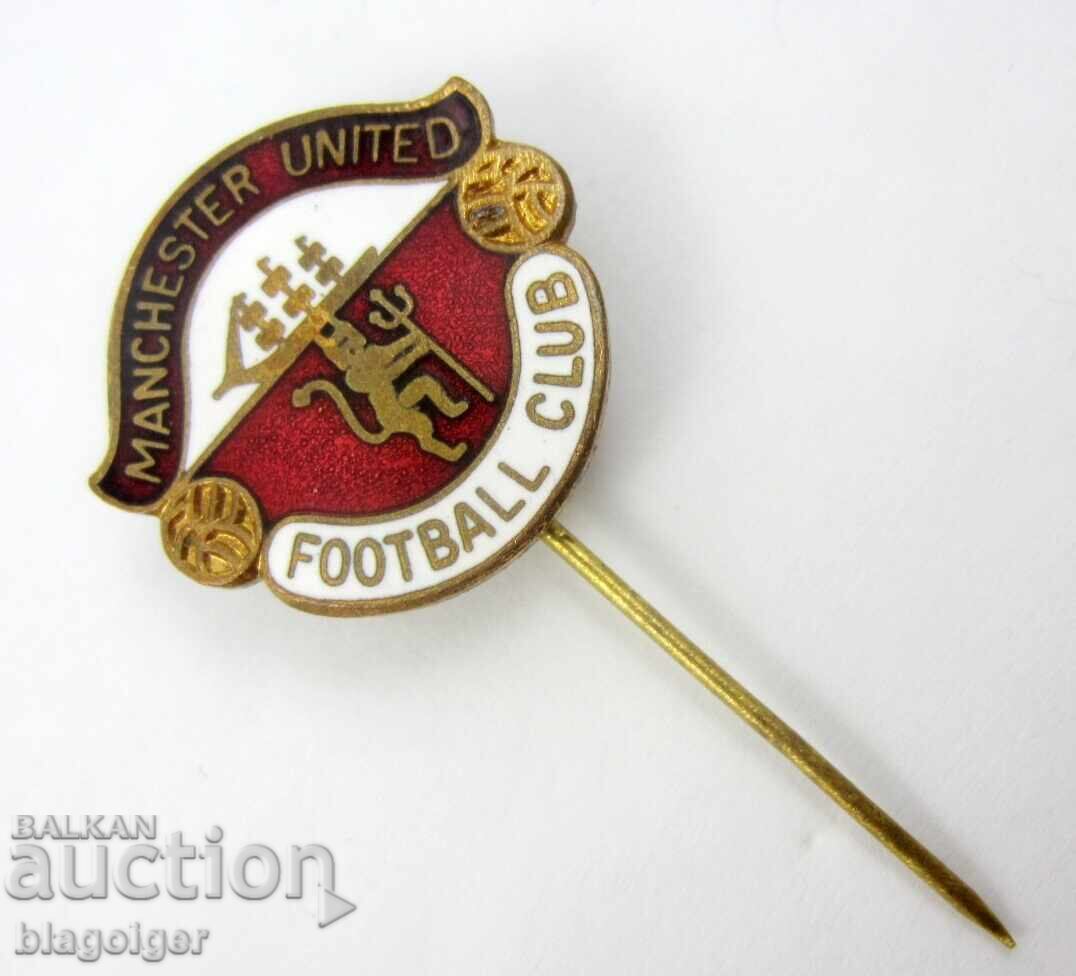 Delivery of Old Football Badge - FC Manchester United - The Red Devils