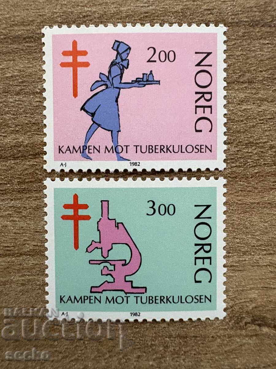 Norway - Fight Against Tuberculosis (1982) MNH